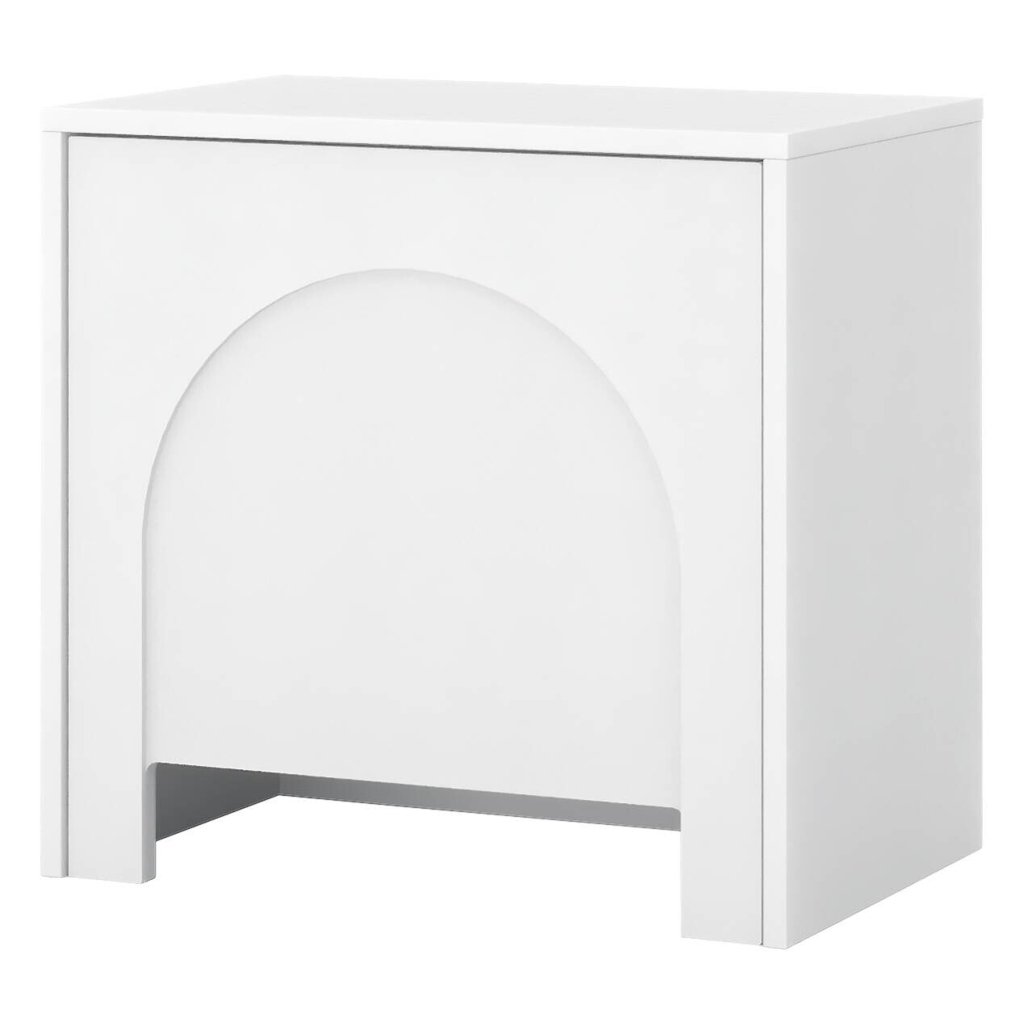 Nachtkonsole ARCO weiß B/H/T: ca. 50x49x35 cm