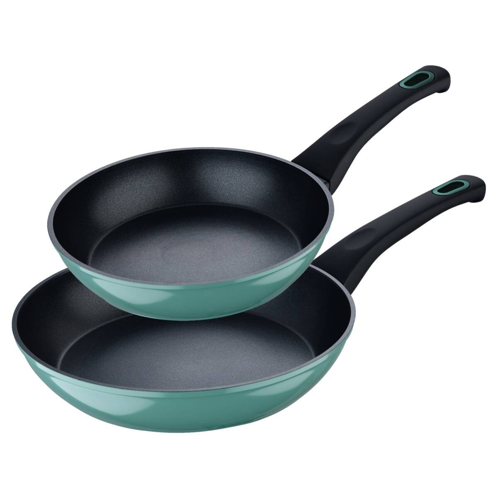 BERGNER Pfannenset Classique grün Aluminium 2 tlg.