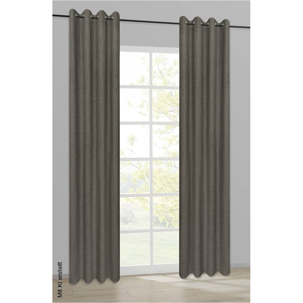 Happy Home Verdunklungsvorhang taupe B/L: ca. 140x245 cm