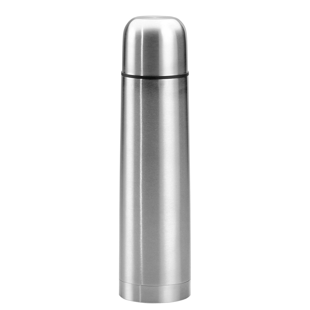 Axentia Isolierflasche silber Edelstahl B/H/L: ca. 7,5x22,5x7,5 cm