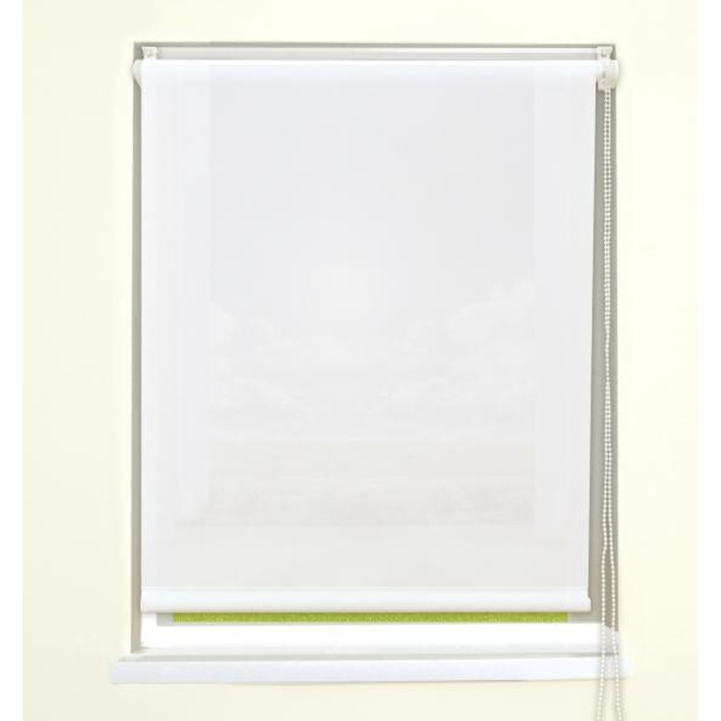 Sensation Klebe-/Klemmrollo weiß B/L: ca. 70x210 cm
