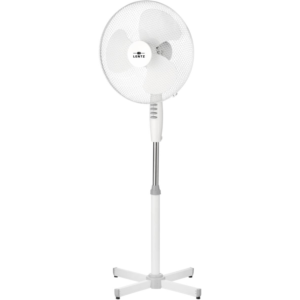 LENTZ Standventilator 80031 weiß Kunststoff D: ca. 40 cm
