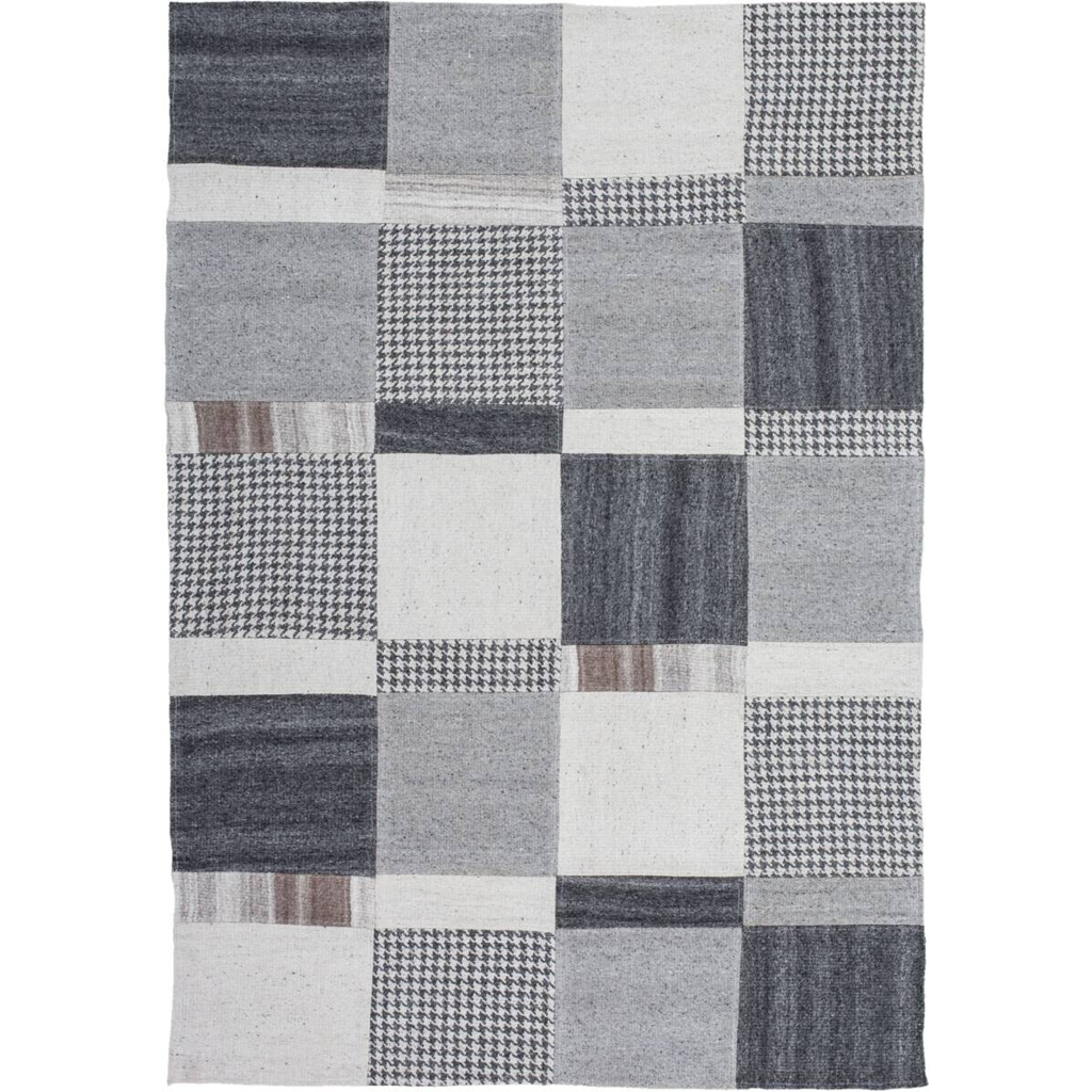 Kayoom Flachgewebeteppich Liana 210 creme B/H/L: ca. 160x1x230 cm