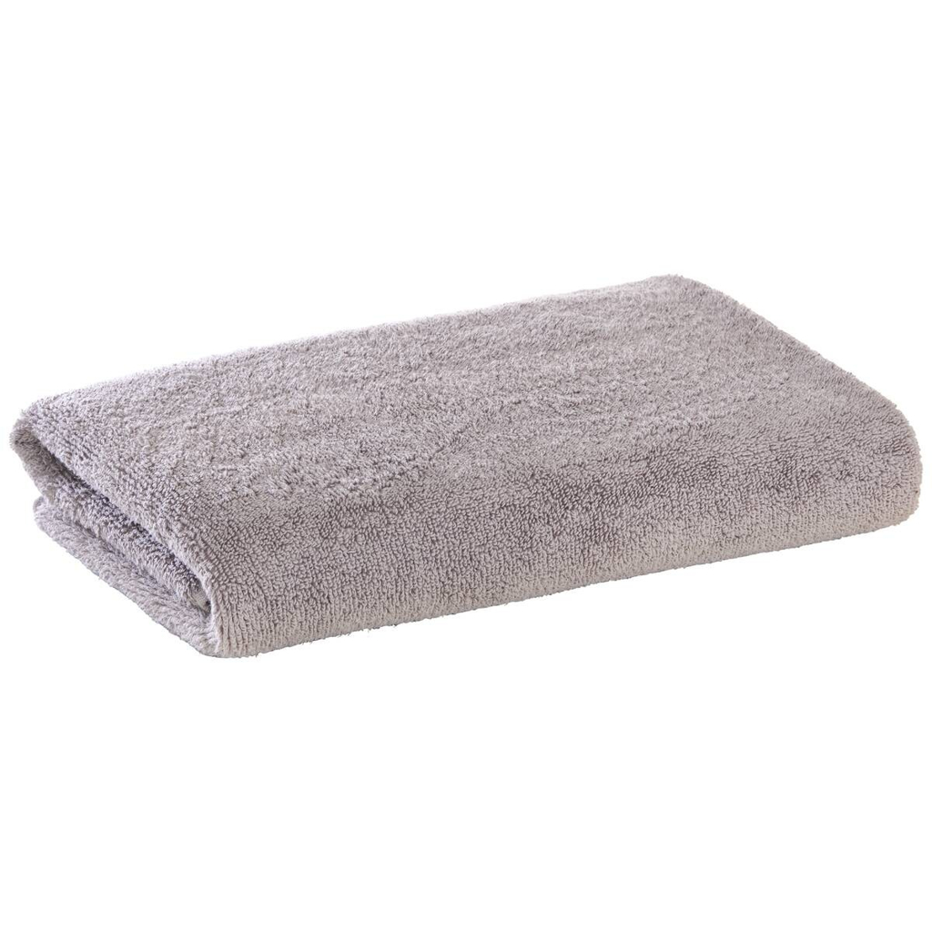 Duschtuch silber Baumwolle B/L: ca. 70x140 cm