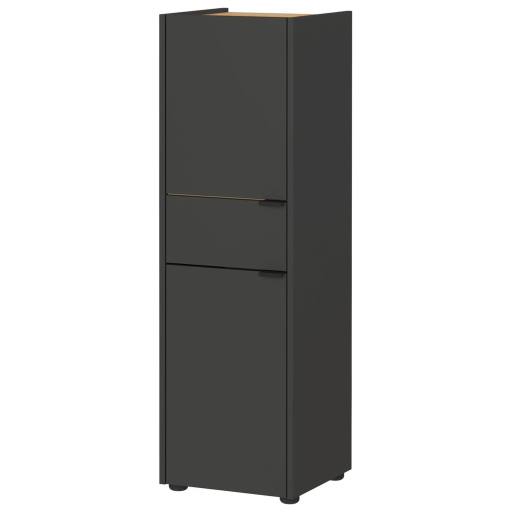 Schrank 4498-549 Graphit Eiche Navarra Nachbildung B/H/T: ca. 34x111x34 cm