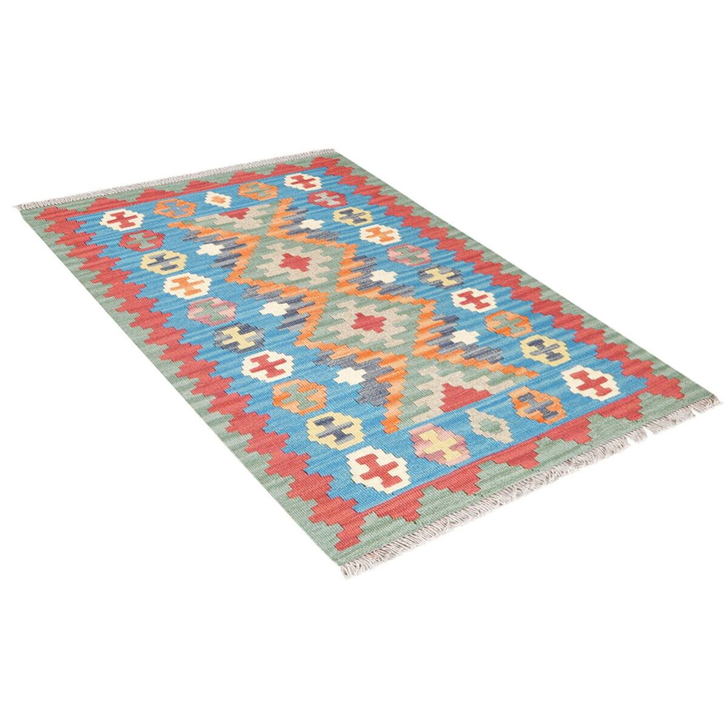 PersaTepp Teppich Kelim Gashgai bunt B/H/L: ca. 78x1x121 cm