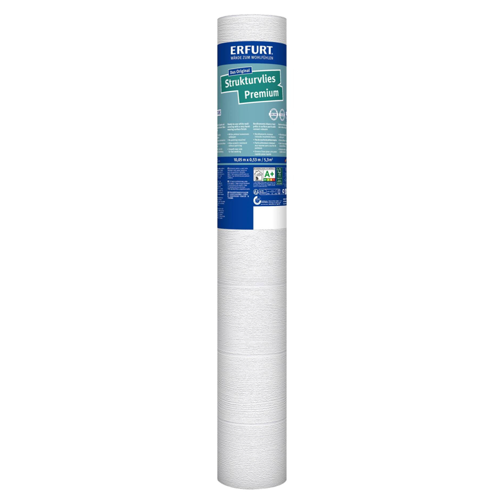Erfurt Struktur-Vliestapete Premium 503 weiß B/L: ca. 53x1005 cm