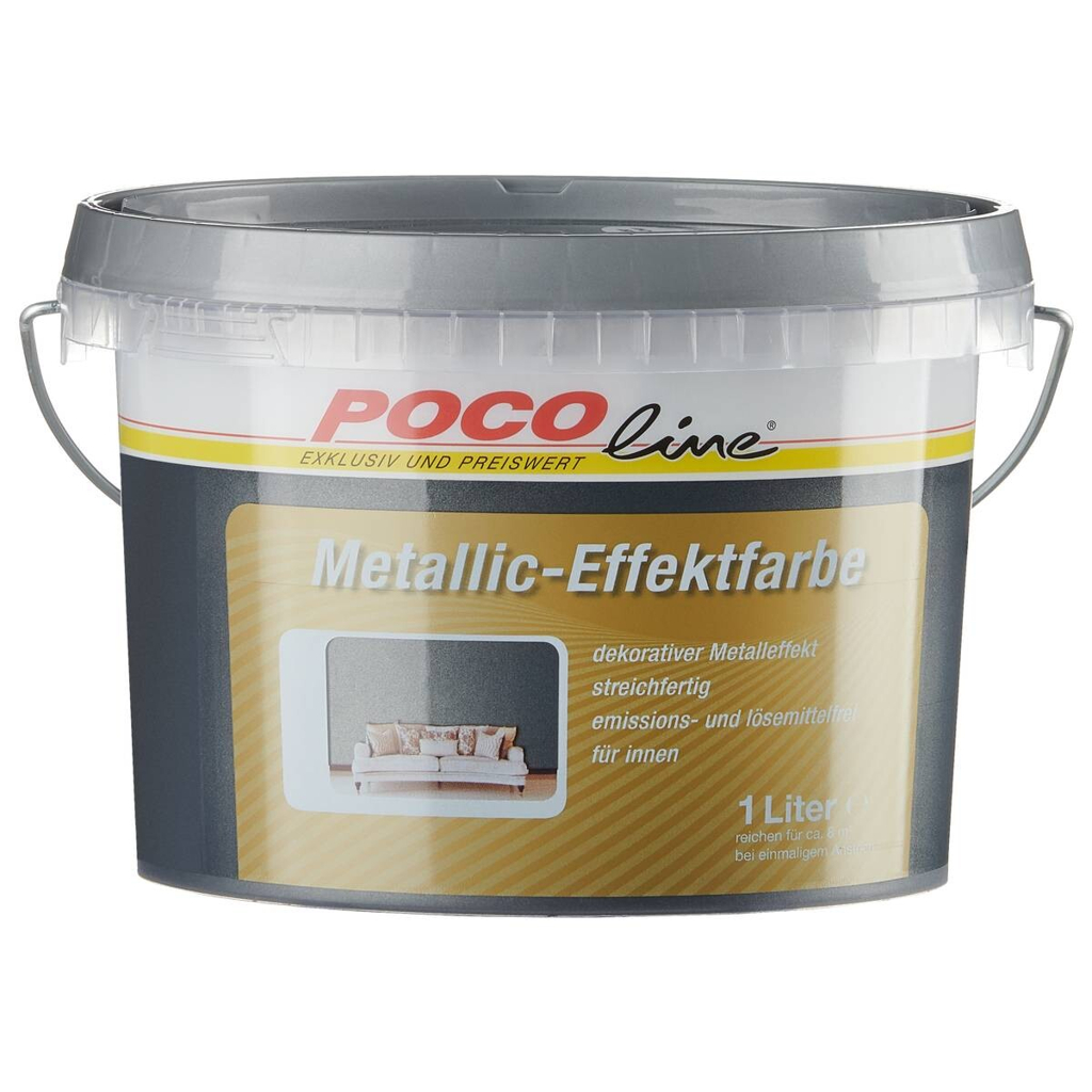 POCOline Effekt-Farbe anthrazit ca. 1 l