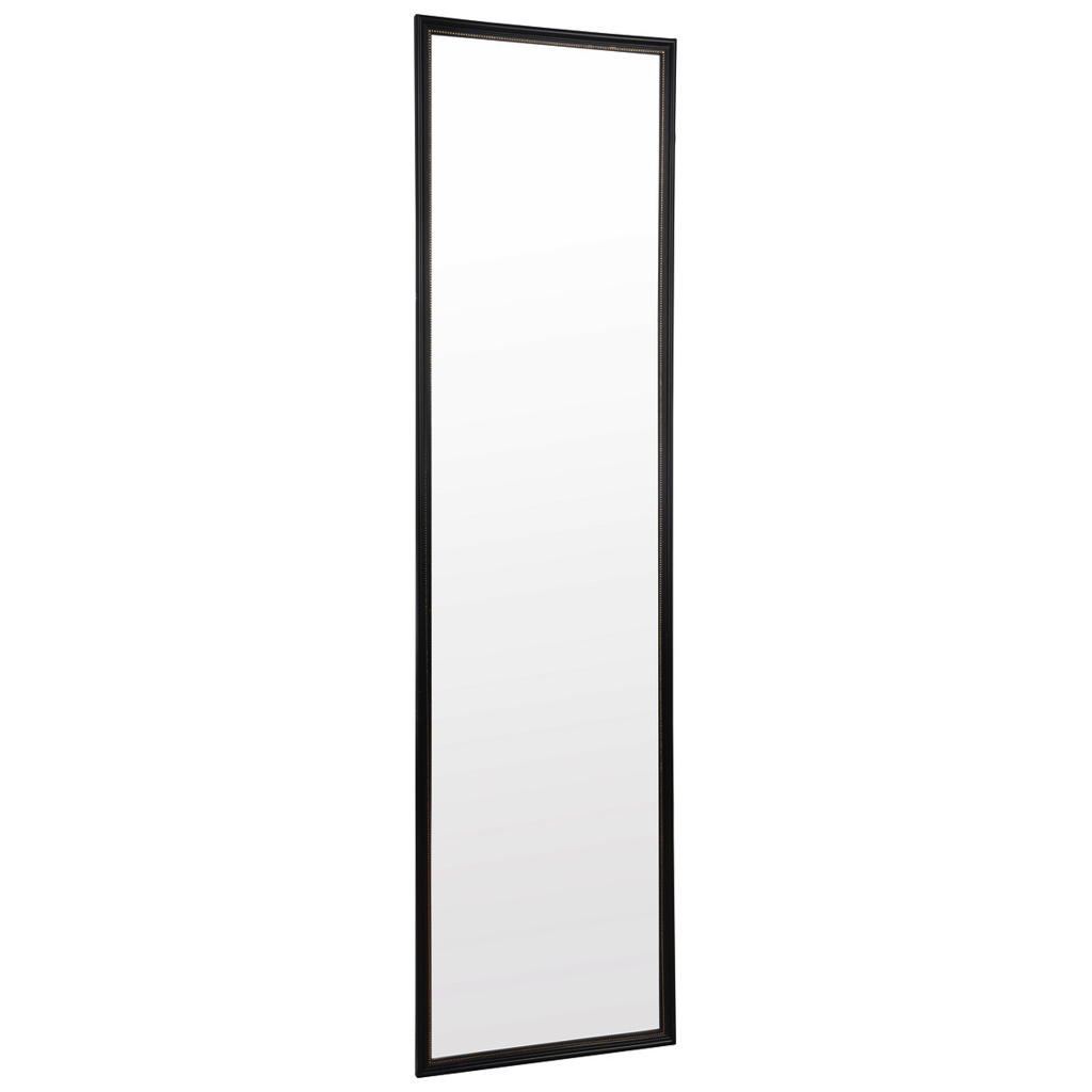 Rahmenspiegel Nadine schwarz gold Optik B/H: ca. 34x125 cm