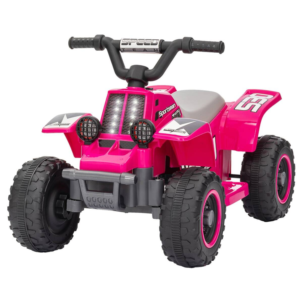 AIYAPLAY Kinder Elektro-Quad rosa B/H/L: ca. 42,5x46,5x70,5 cm
