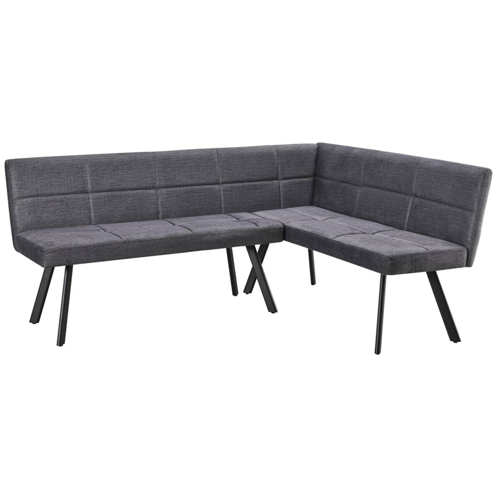 Eckbank Milos grau B/H/T: ca. 195x152x85 cm