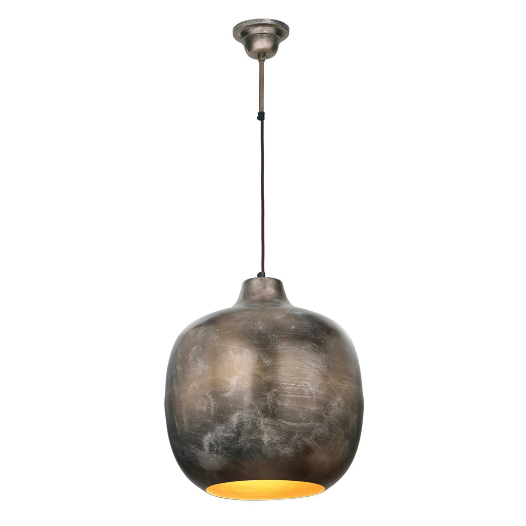 Kayoom Pendelleuchte bronze Eisen B/H/L: ca. 40,5x43x40,5 cm E27 1 Brennstellen