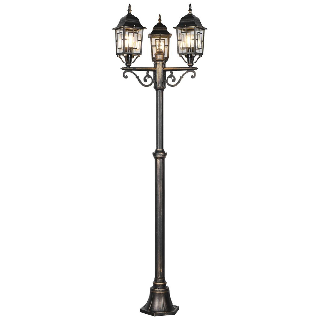Wegeleuchte Volturno 405960328 rostfarbig H/D: ca. 200x59 cm