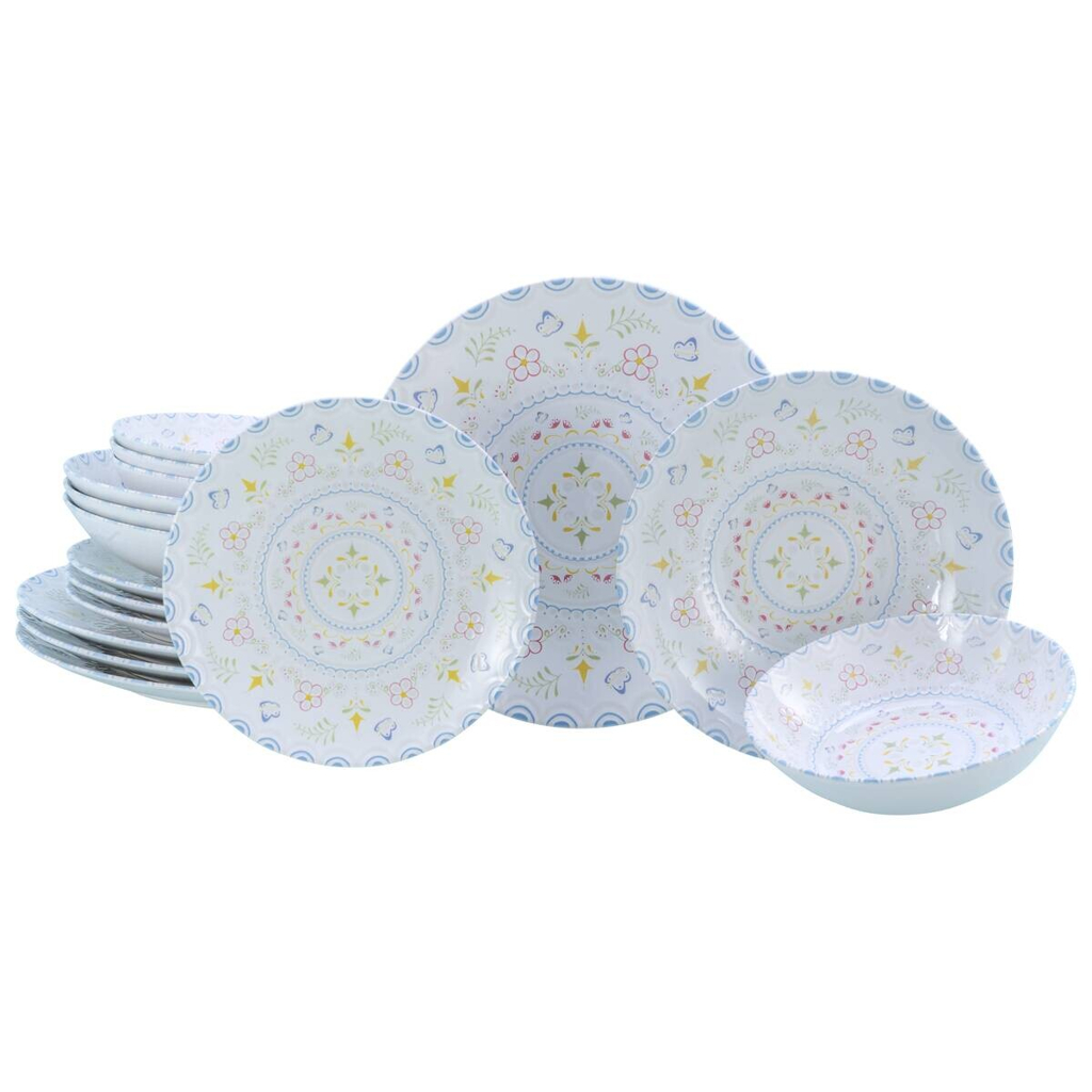 CreaTable Kombiservice Primavera pastell Steinzeug 16 tlg.
