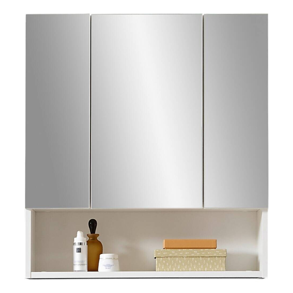 Spiegelschrank Heppo weiß B/H/T: ca. 65x71x20 cm