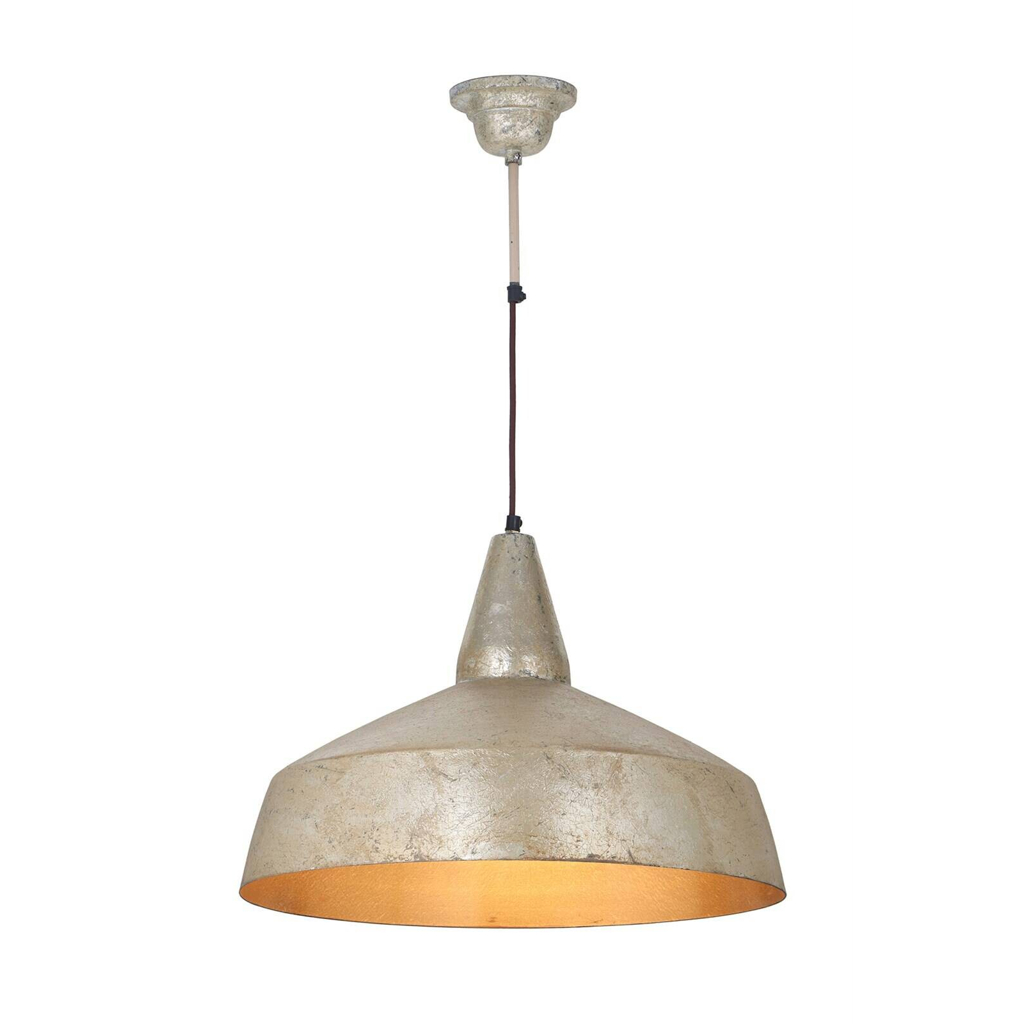 Kayoom Pendelleuchte gold Eisen B/H/L: ca. 59,5x33x49,5 cm E27 1 Brennstellen