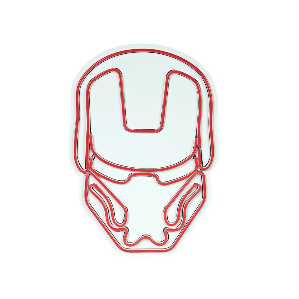 Opviq LED-Wandleuchte rot PVC B/H/T/L: ca. 24x35x3x24 cm