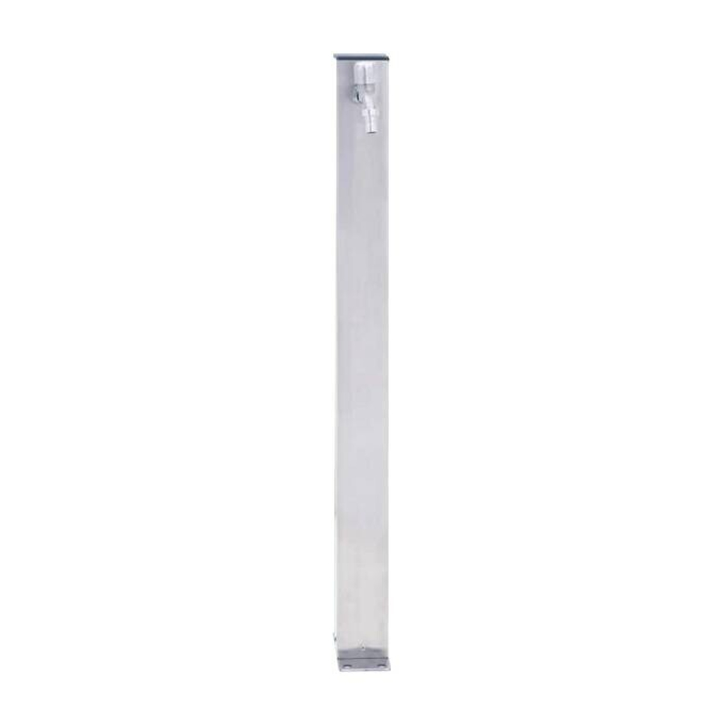 vidaXL Wassersäule silber B/H/L: ca. 7x60x23,5 cm