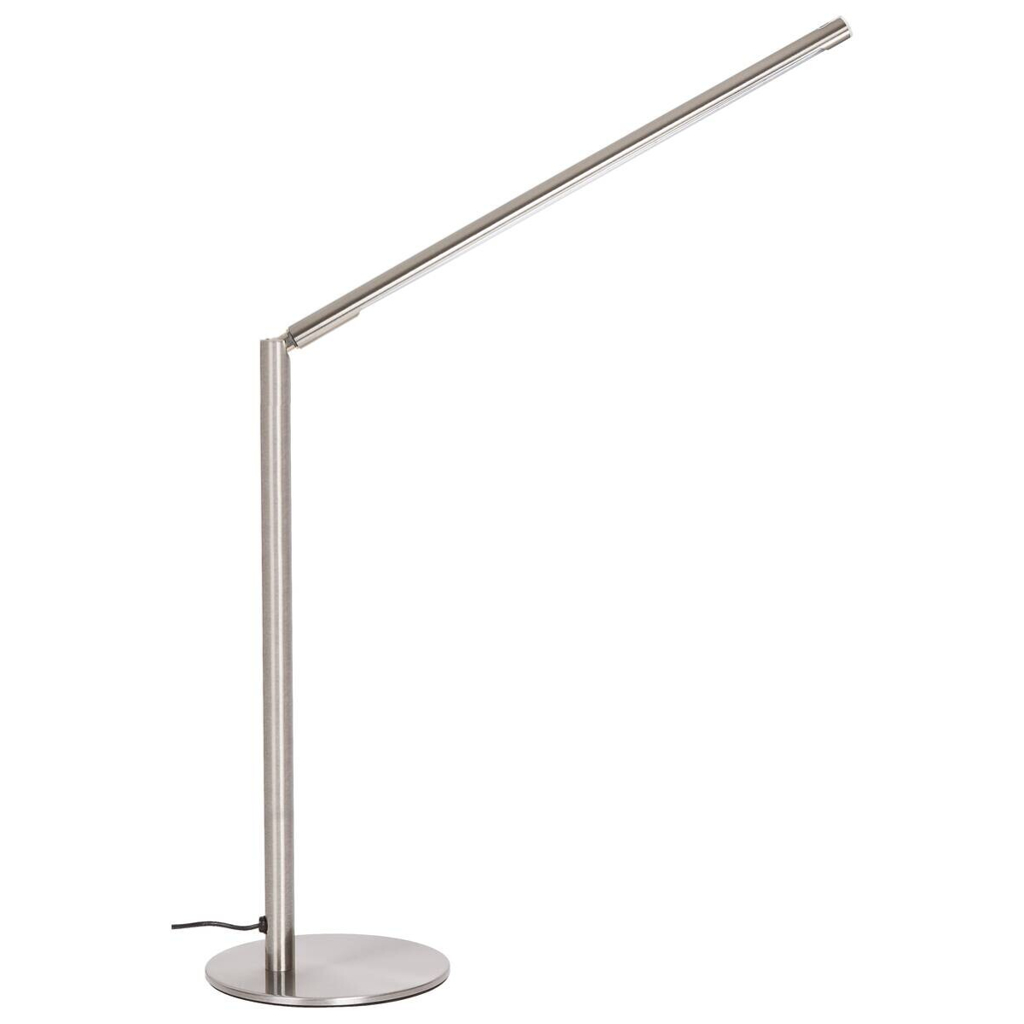 Nowa LED-Tischleuchte 50550101 nickel matt Metall B/H: ca. 40x40 cm 1 Brennstellen