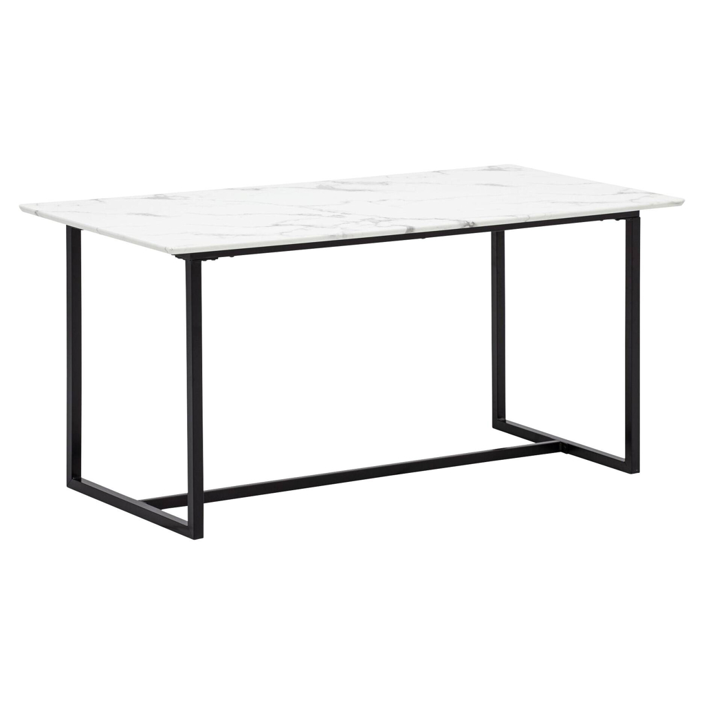 Esstisch weiß Marmor Optik B/H/T: ca. 120x76x60 cm