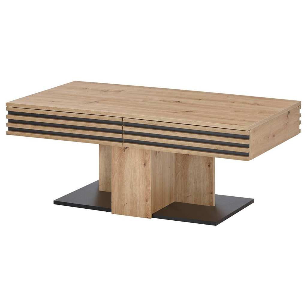 Couchtisch Luara Eiche Artisan Nachbildung B/H/T: ca. 110x44x60 cm