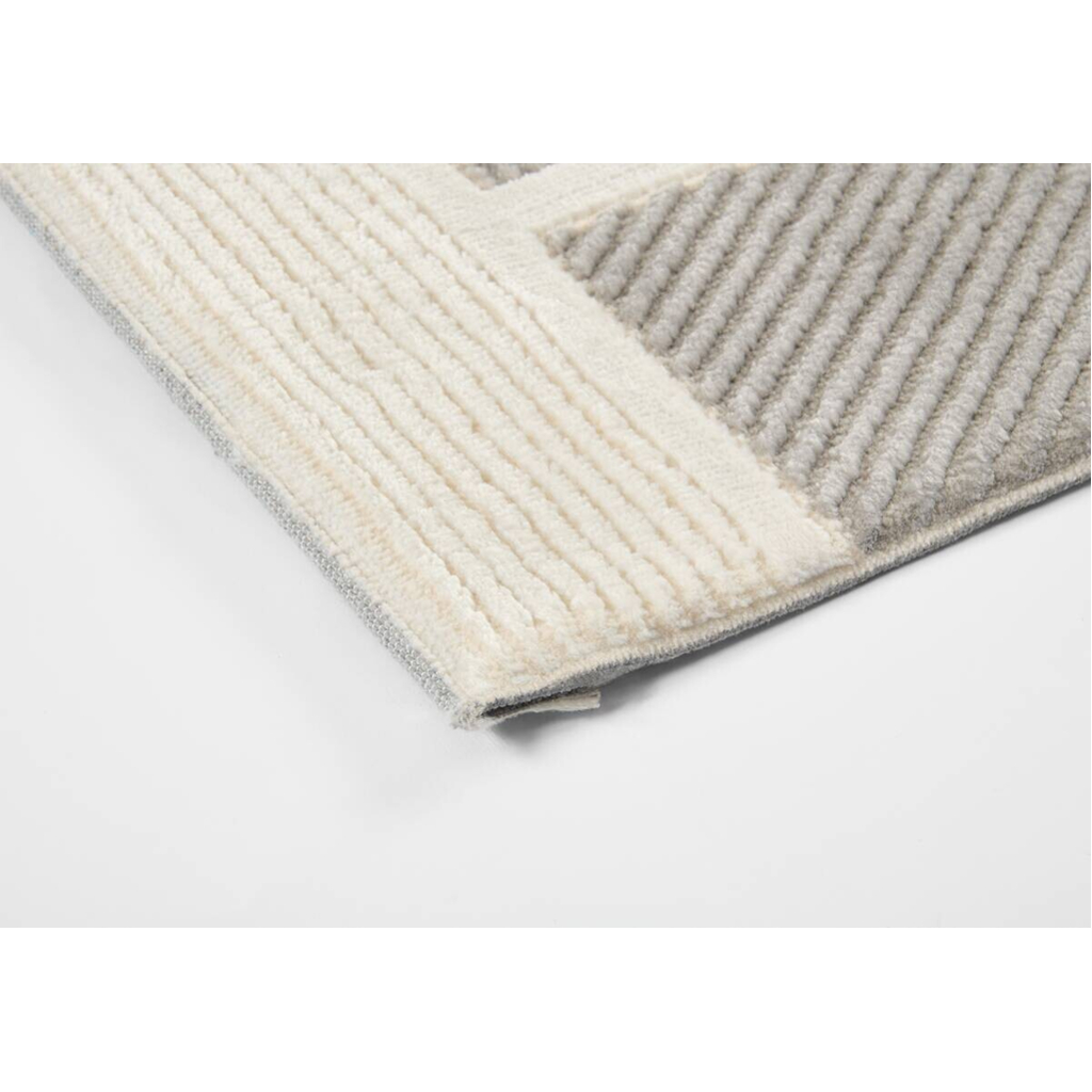 Webteppich Ravenna grau B/L: ca. 120x170 cm