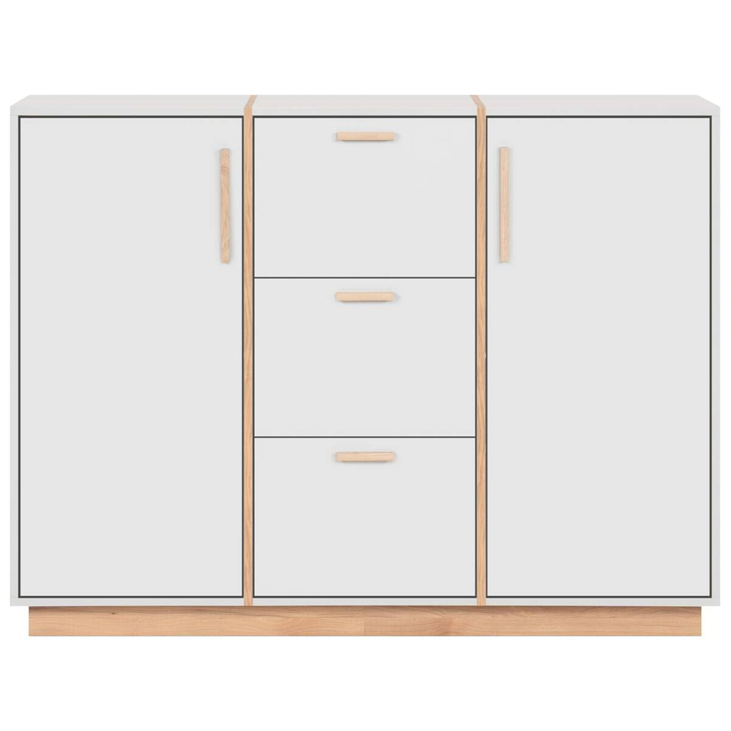Kommode Split grau Jackson Hickory Nachbildung B/H/T: ca. 125x94x40 cm