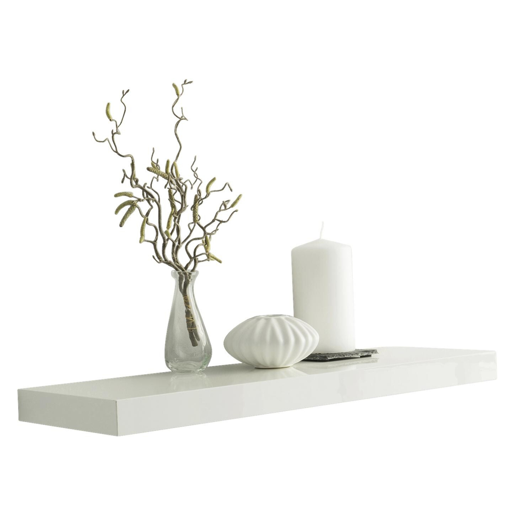 Wandboard Shelvy 60 weiß hochglänzend B/H/T: ca. 60x4x24 cm