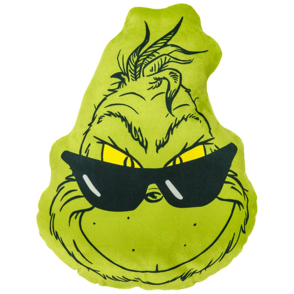 Dekokissen Grinch grün Polyester B/L: ca. 27x36 cm