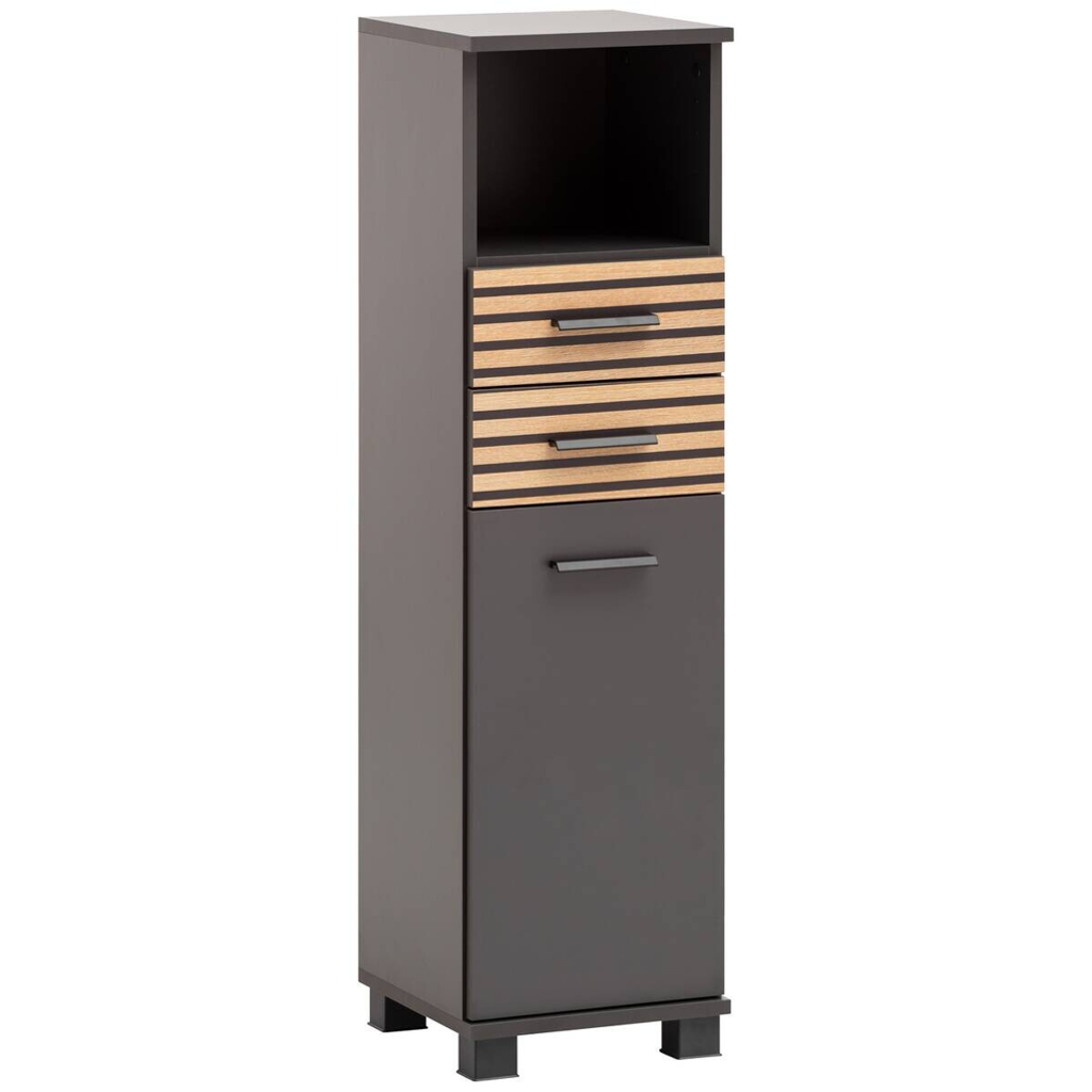 Highboard Katta anthrazit B/H/T: ca. 30,3x110,5x32,6 cm
