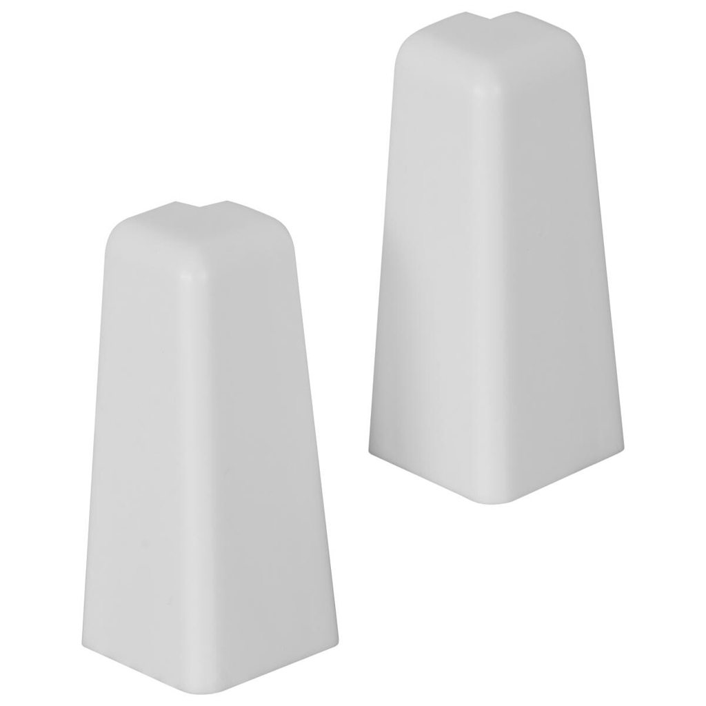 Außenecke weiß L/B/H: ca. 2,6x2,6x5,96 cm