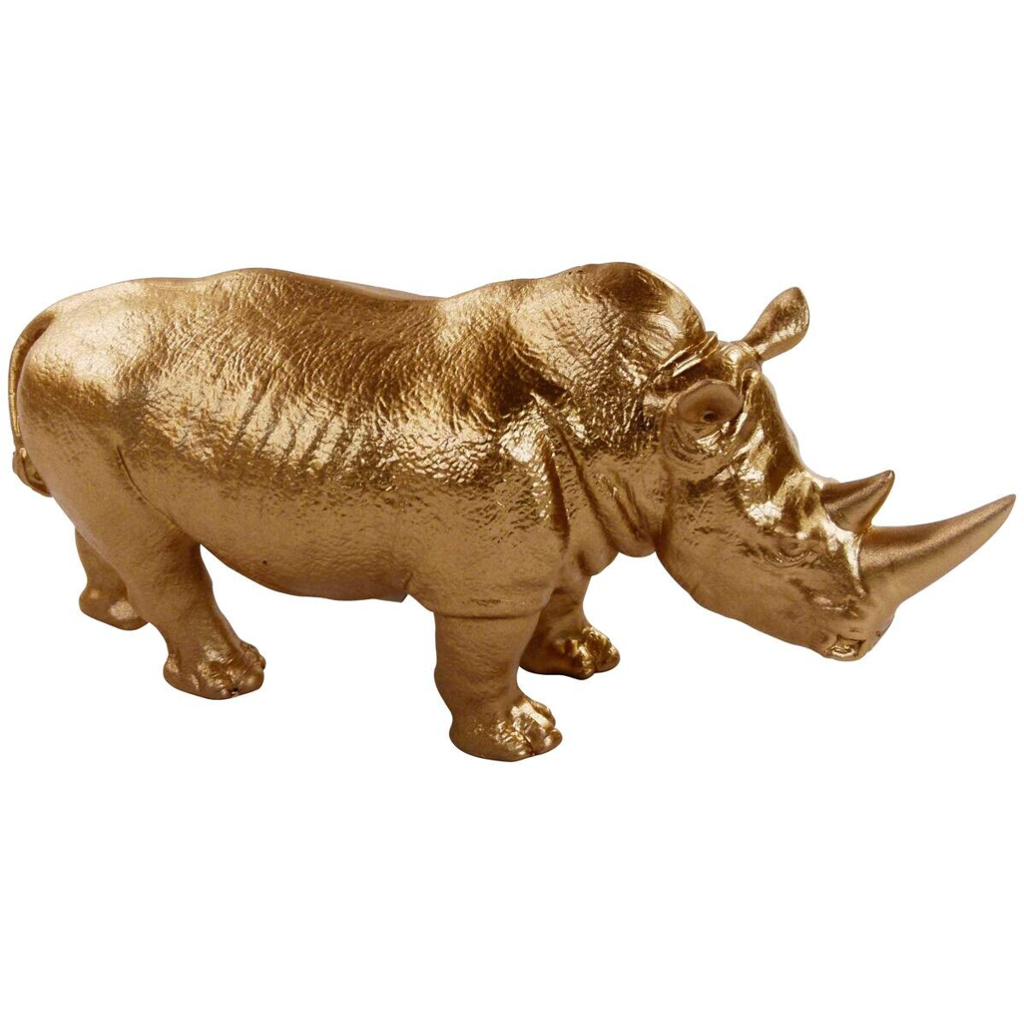 Deko-Figur gold Polyresin B/H: ca. 20x10 cm