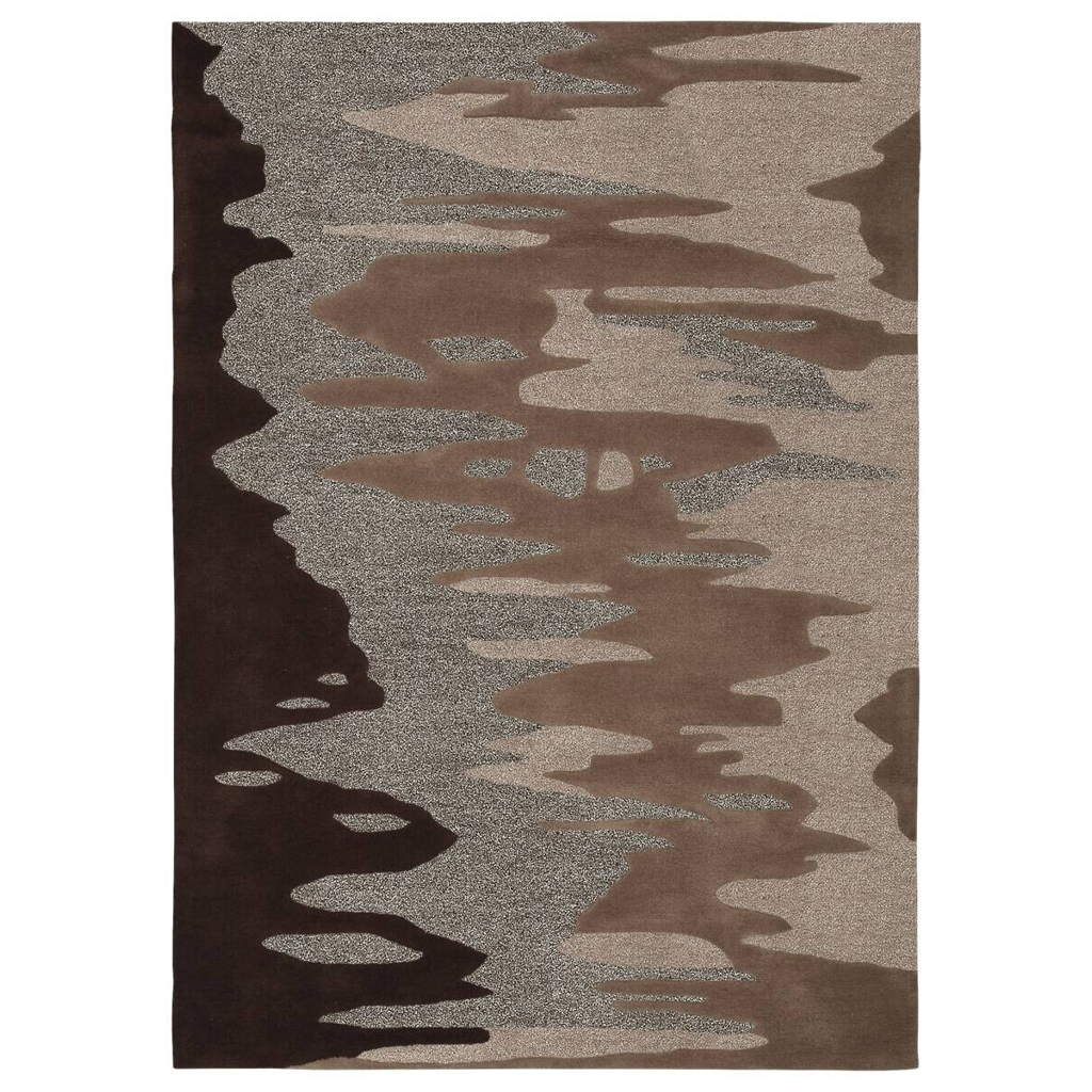 Arte Espina Kurzflorteppich Spirit 7104 braun B/L: ca. 90x160 cm