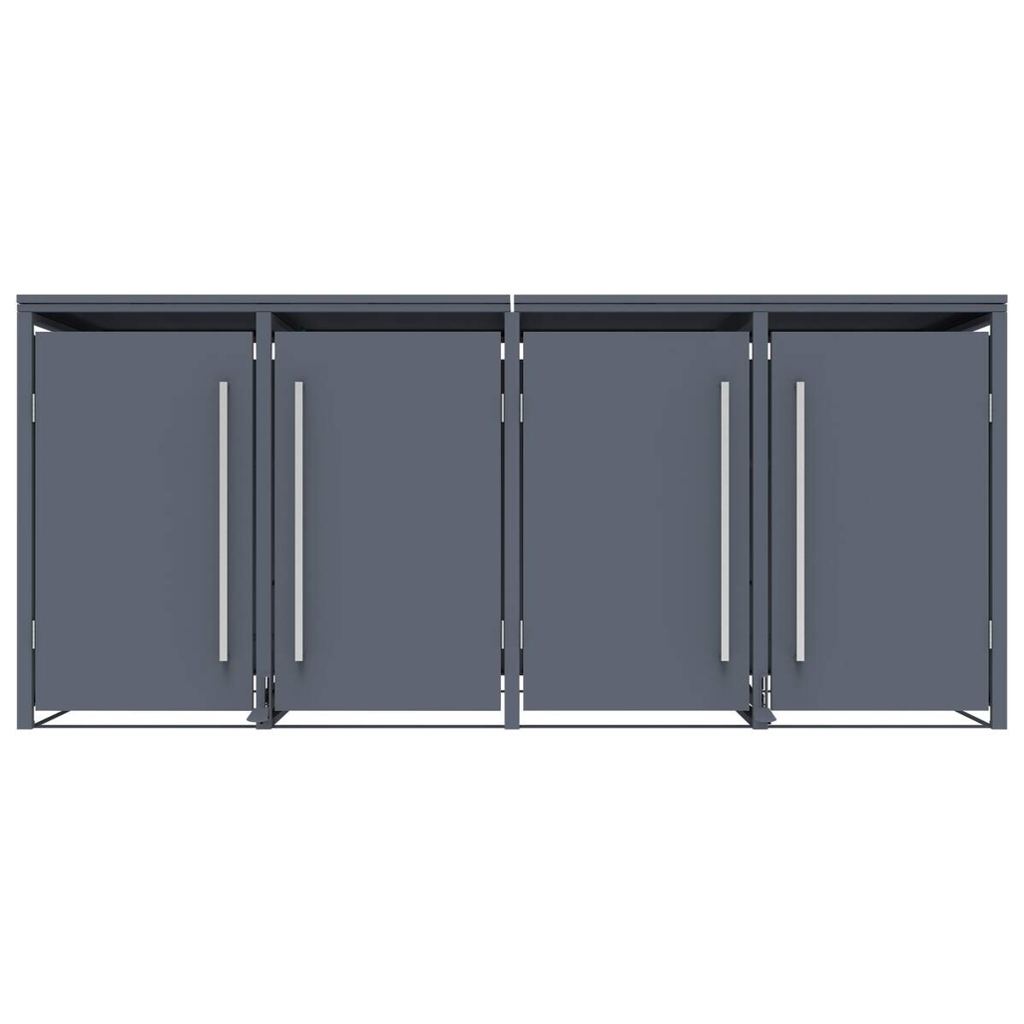 Westmann Mülltonnenbox Pedura anthrazit B/H/L: ca. 265x116x80 cm