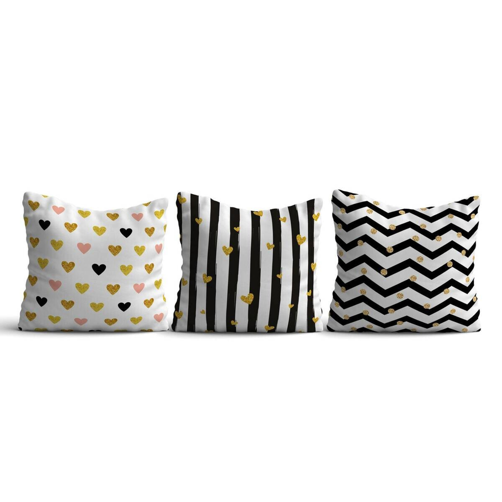 Kissenbezug mehrfarbig Polyester B/L: ca. 43x43 cm