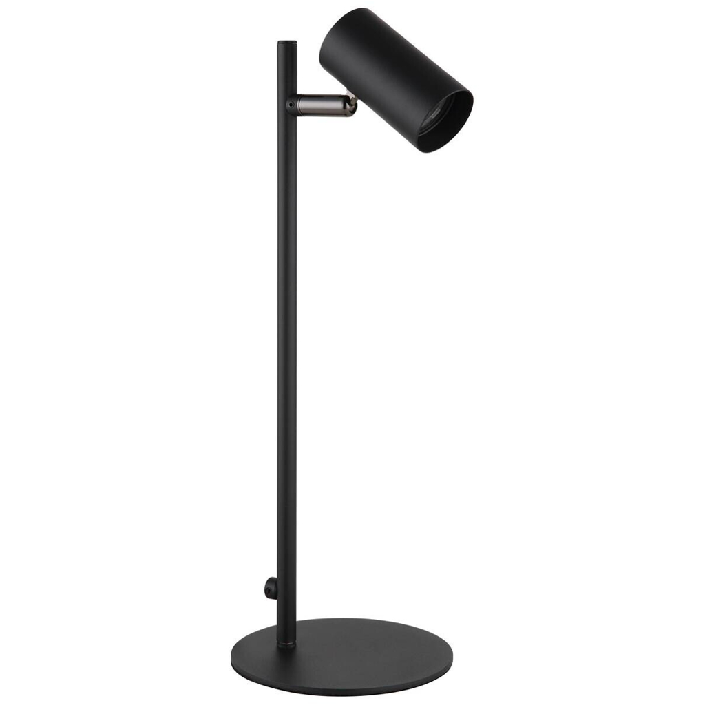 GLOBO Tischleuchte Chrom schwarz Aluminium Metall B/H/L: ca. 5x36,5x14 cm 1 Brennstellen