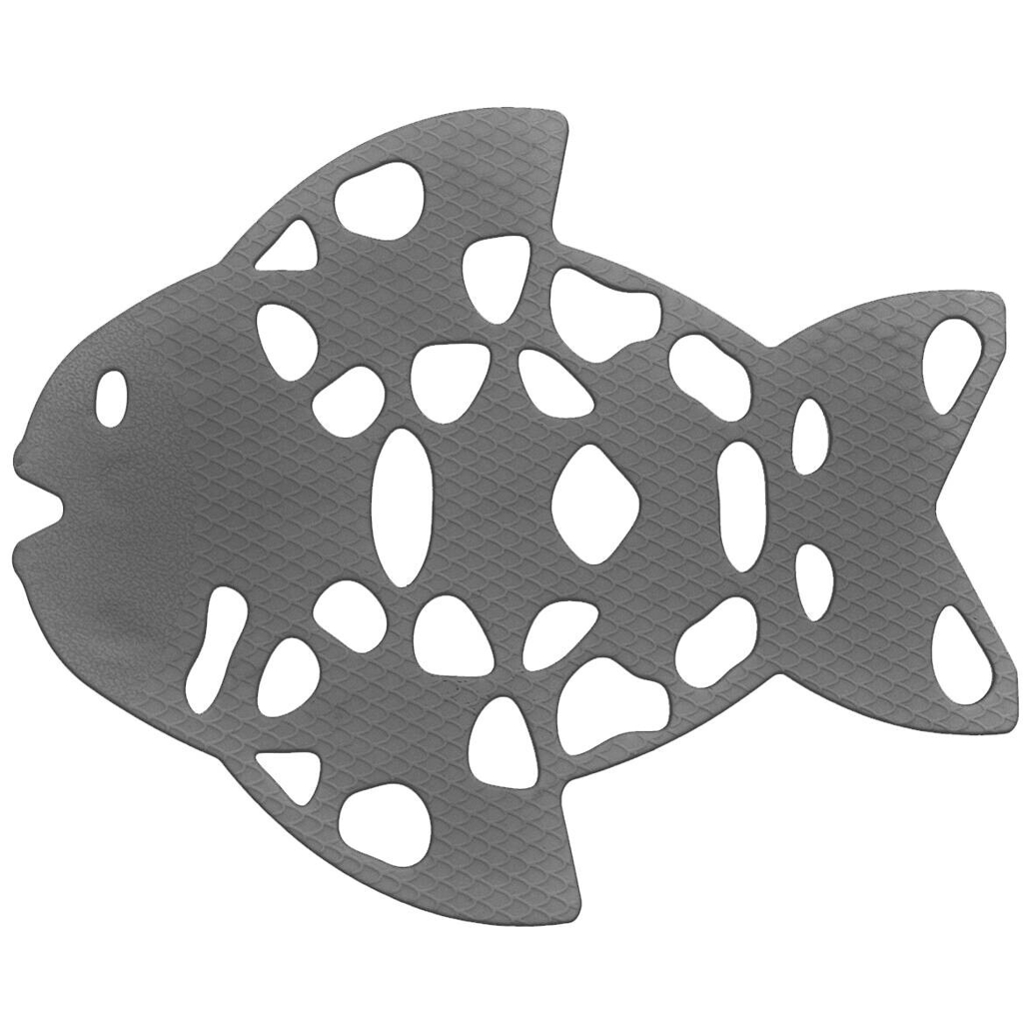 Acus Wanneneinlage Fisch 6er Pack anthrazit Kunststoff