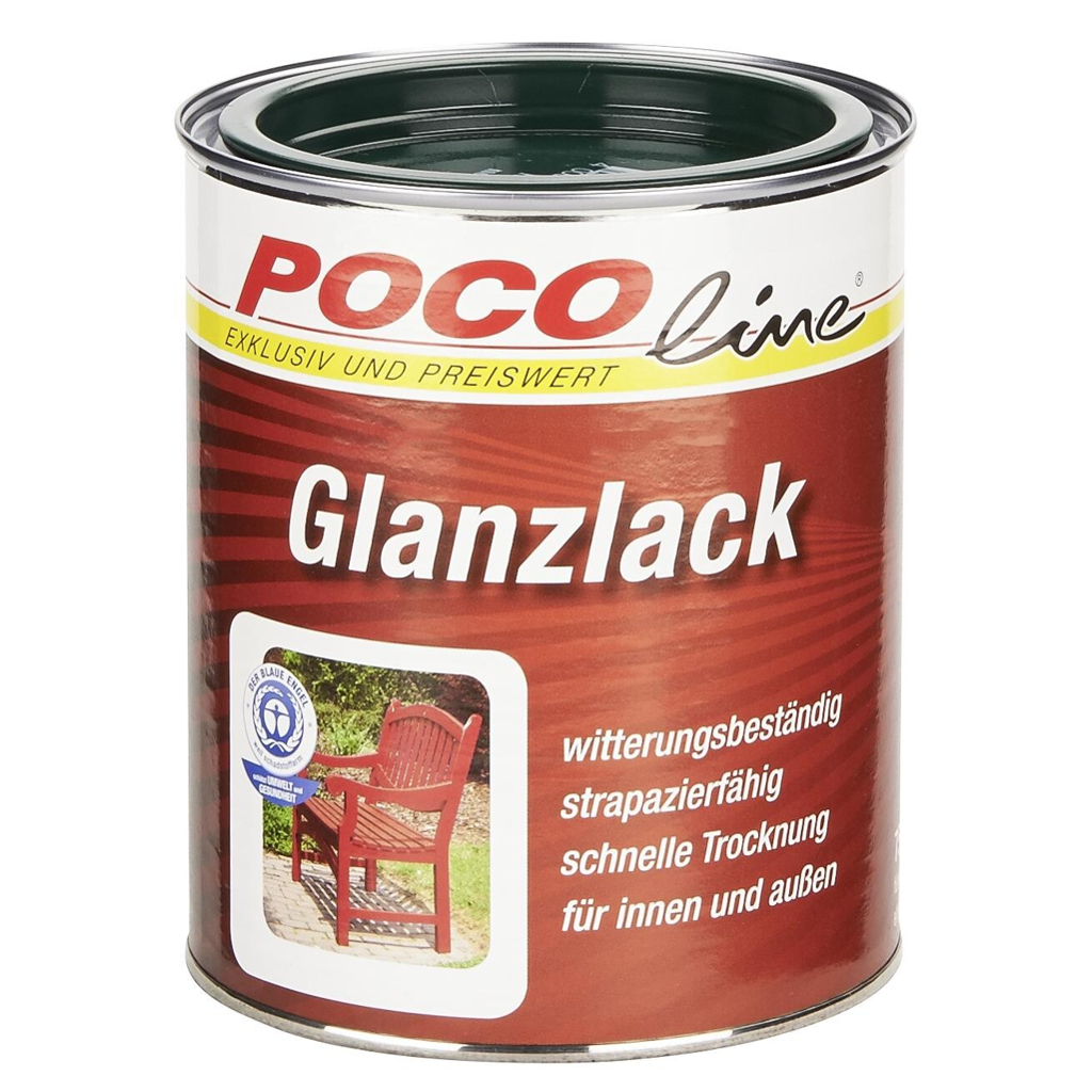 POCOline Acyl Buntlack moosgrün glänzend ca. 0,75 l