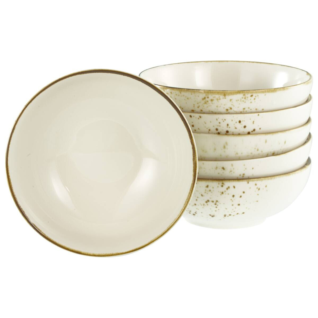 CreaTable Mehrzweckschalen Nature Collection creme Steinzeug