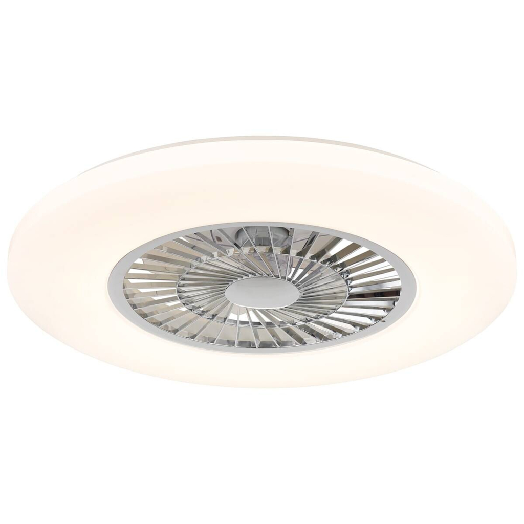GLOBO LED-Deckenventilator ALVA 03649C Opal weiß H/D: ca. 15,4x59,5 cm max. 40 W