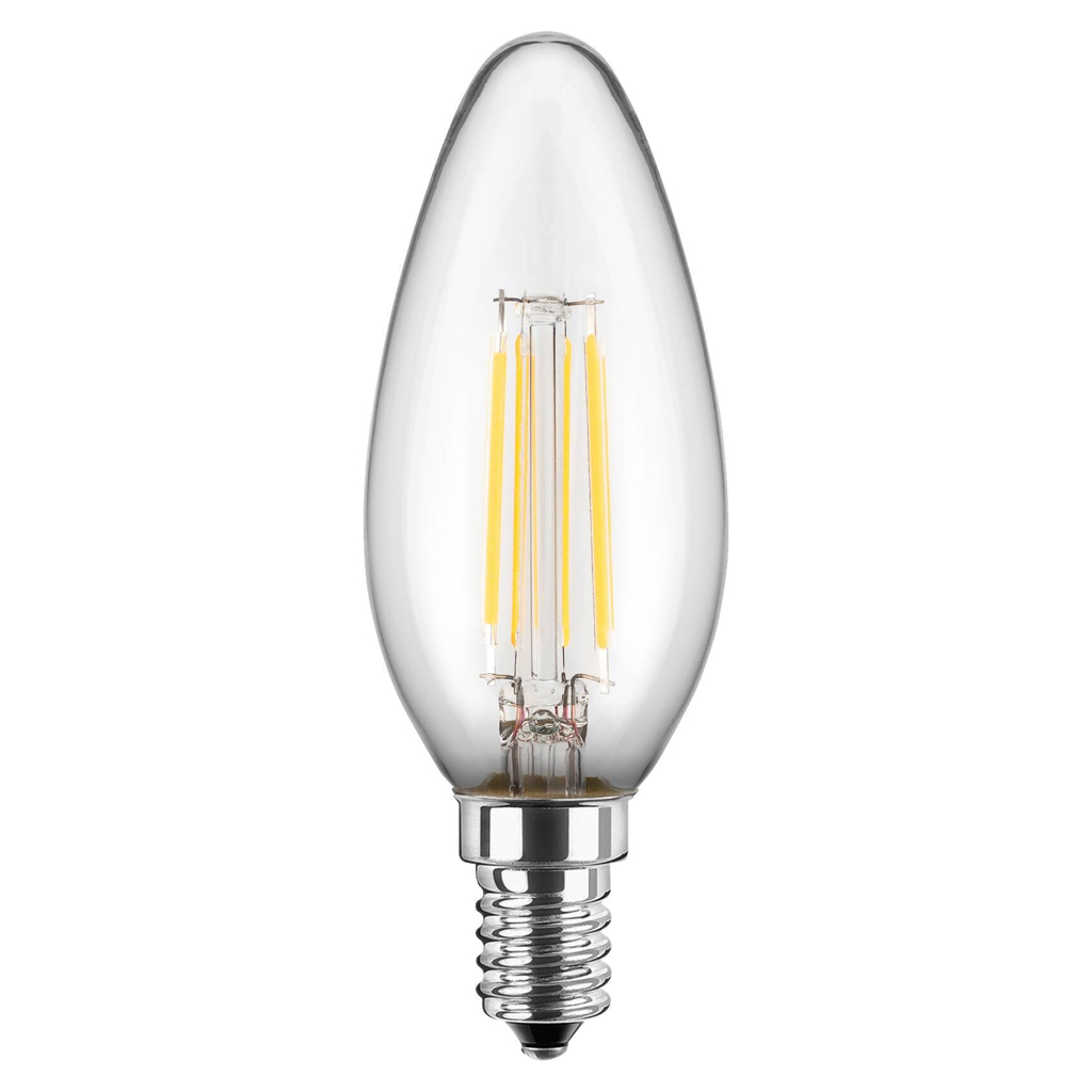 Blulaxa LED-Leuchtmittel Kerzenlampe Filamentlampe 49244 E14