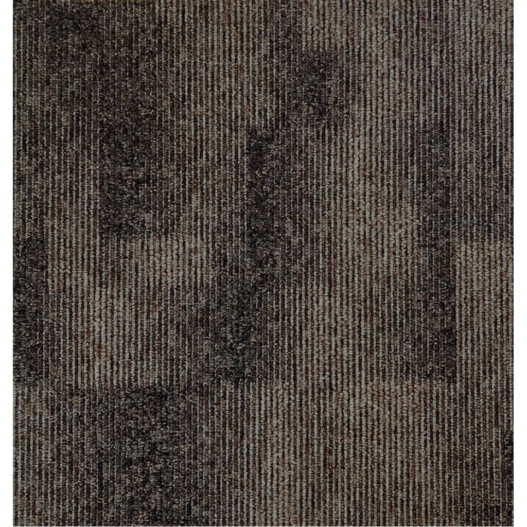 Teppichfliese Santo braun B/L: ca. 50x50 cm pro Stück