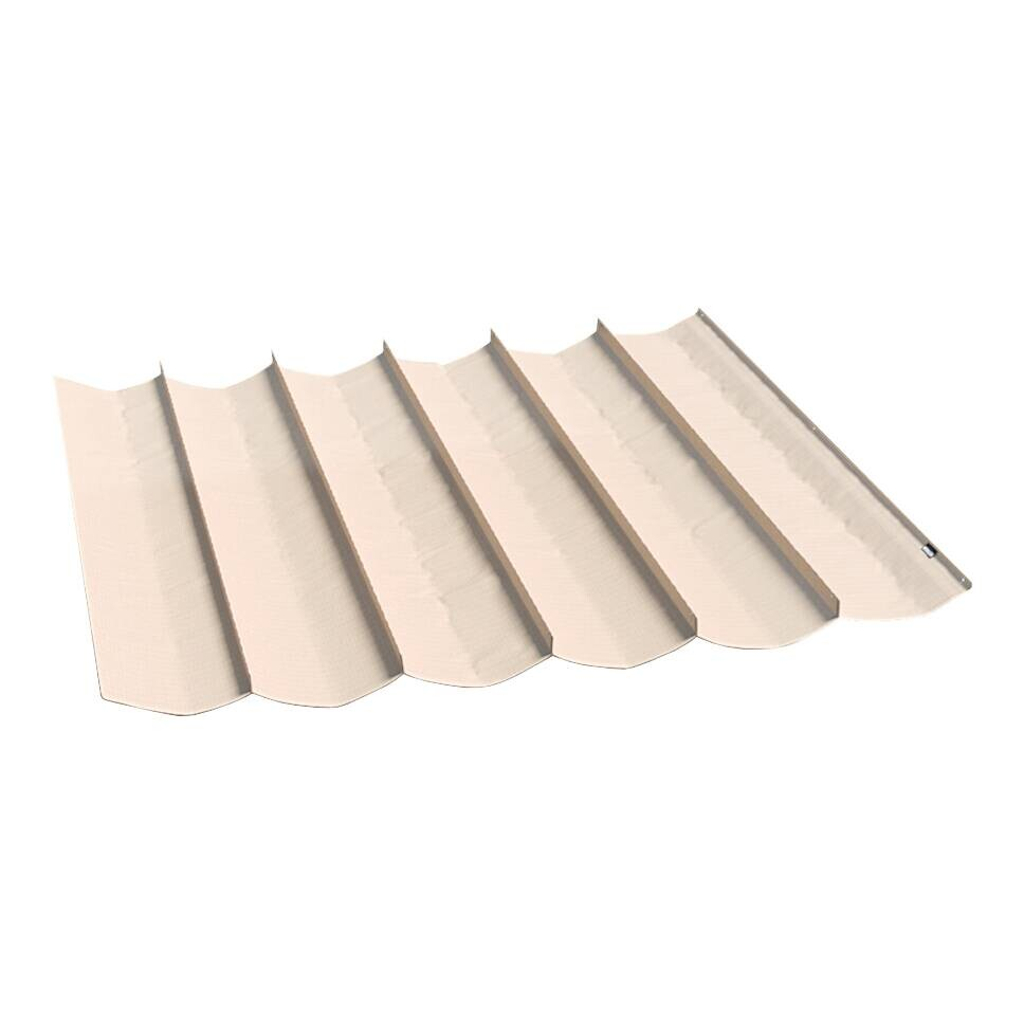 PLATINUM Faltsonnensegel Coolfit altweiß Polyethylen B/H/L: ca. 400x1x290 cm