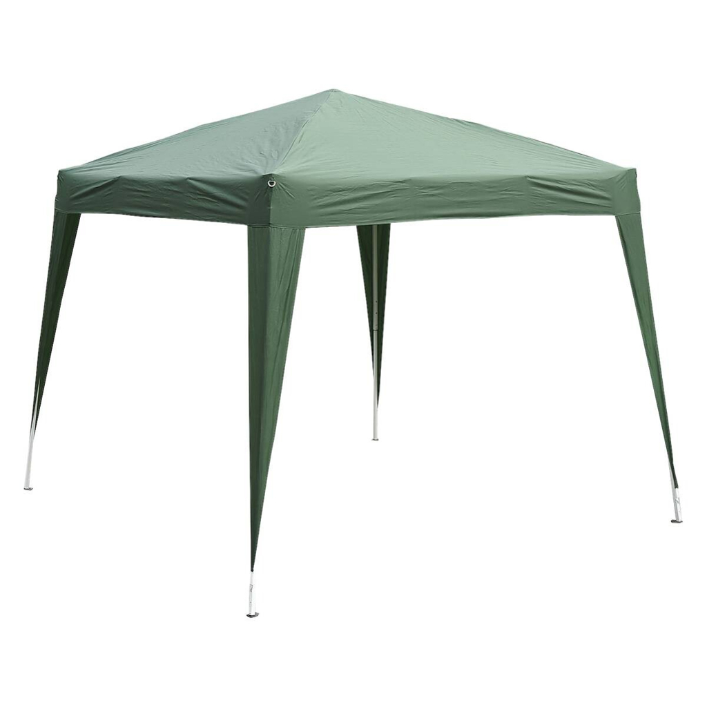 Outsunny Pavillon grün Stahl B/H/L: ca. 240x250x240 cm