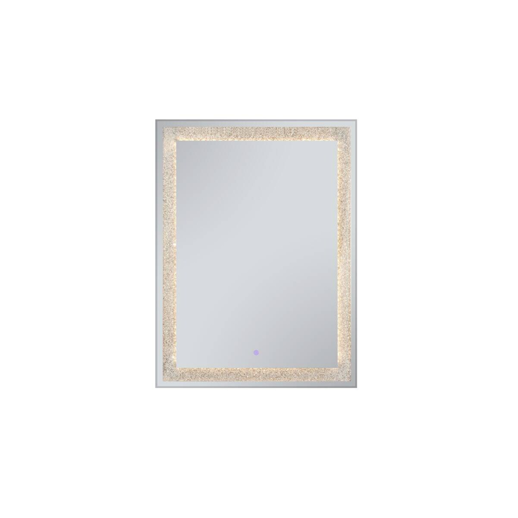 LED-Spiegel Hermine transparent B/L: ca. 80x60 cm