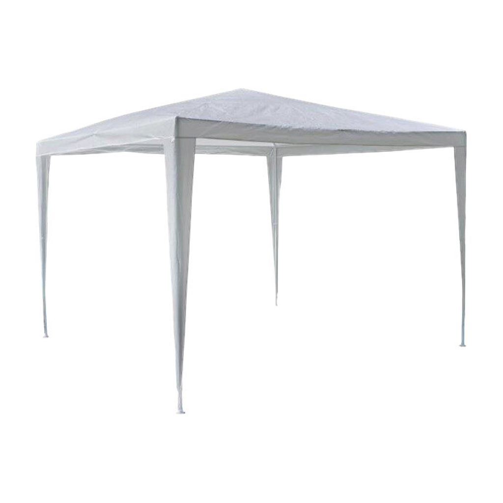 VCM Pavillon weiß Stahlrohr B/H/L: ca. 300x197x300 cm