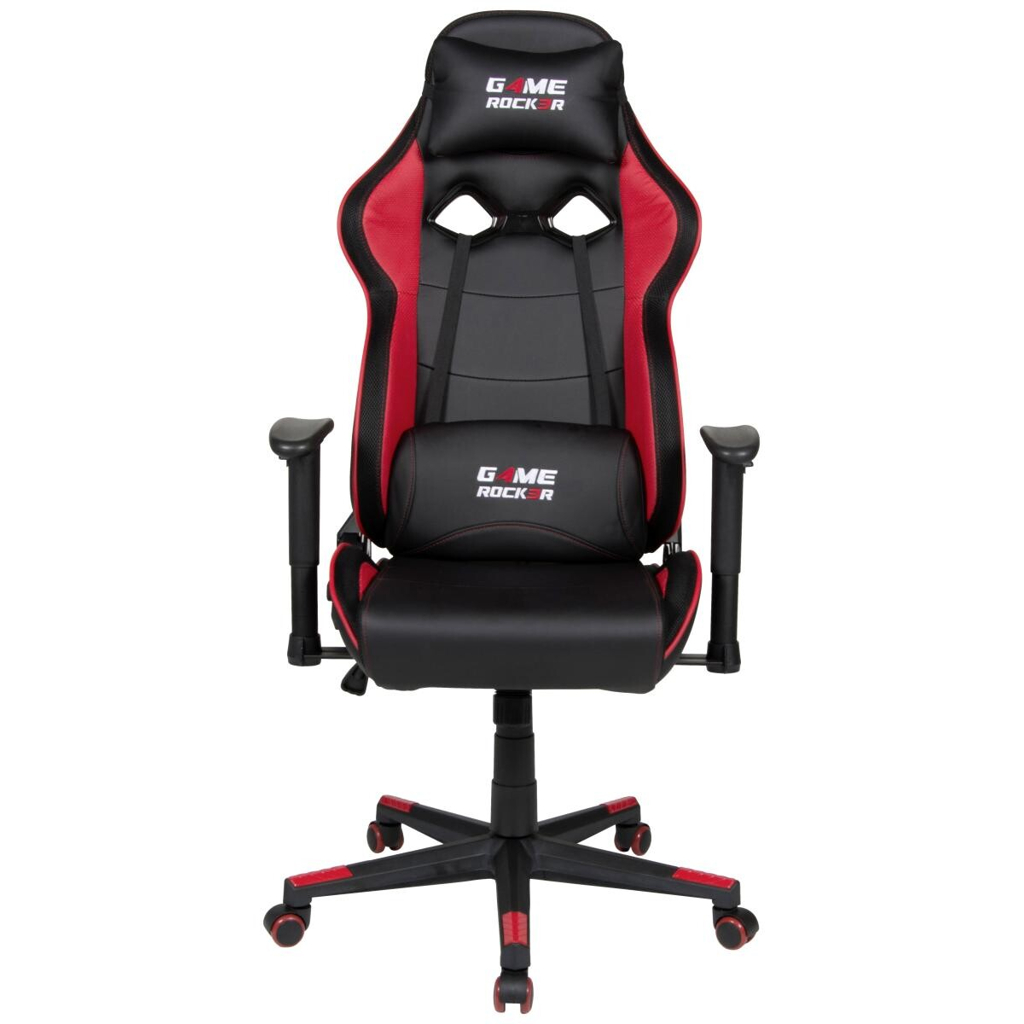 Gaming-Sessel Game Rocker schwarz rot