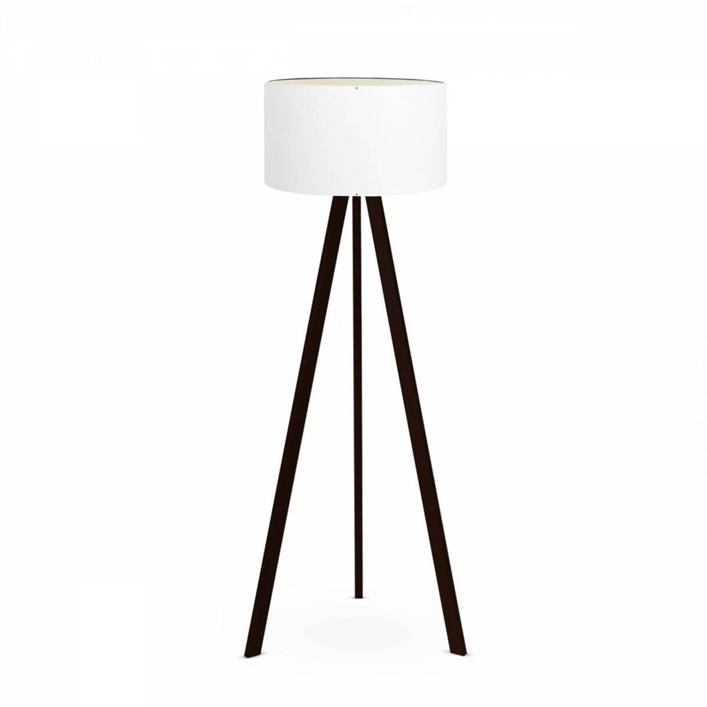 Opviq Stehlampe MDF PVC B/H/T/L/D: ca. 38x140x38x38x38 cm E27 1 Brennstellen