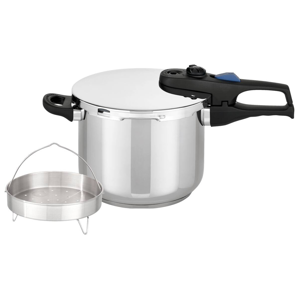 ELO Schnellkochtopf silber Edelstahl B/H/L: ca. 27,5x26,5x42 cm