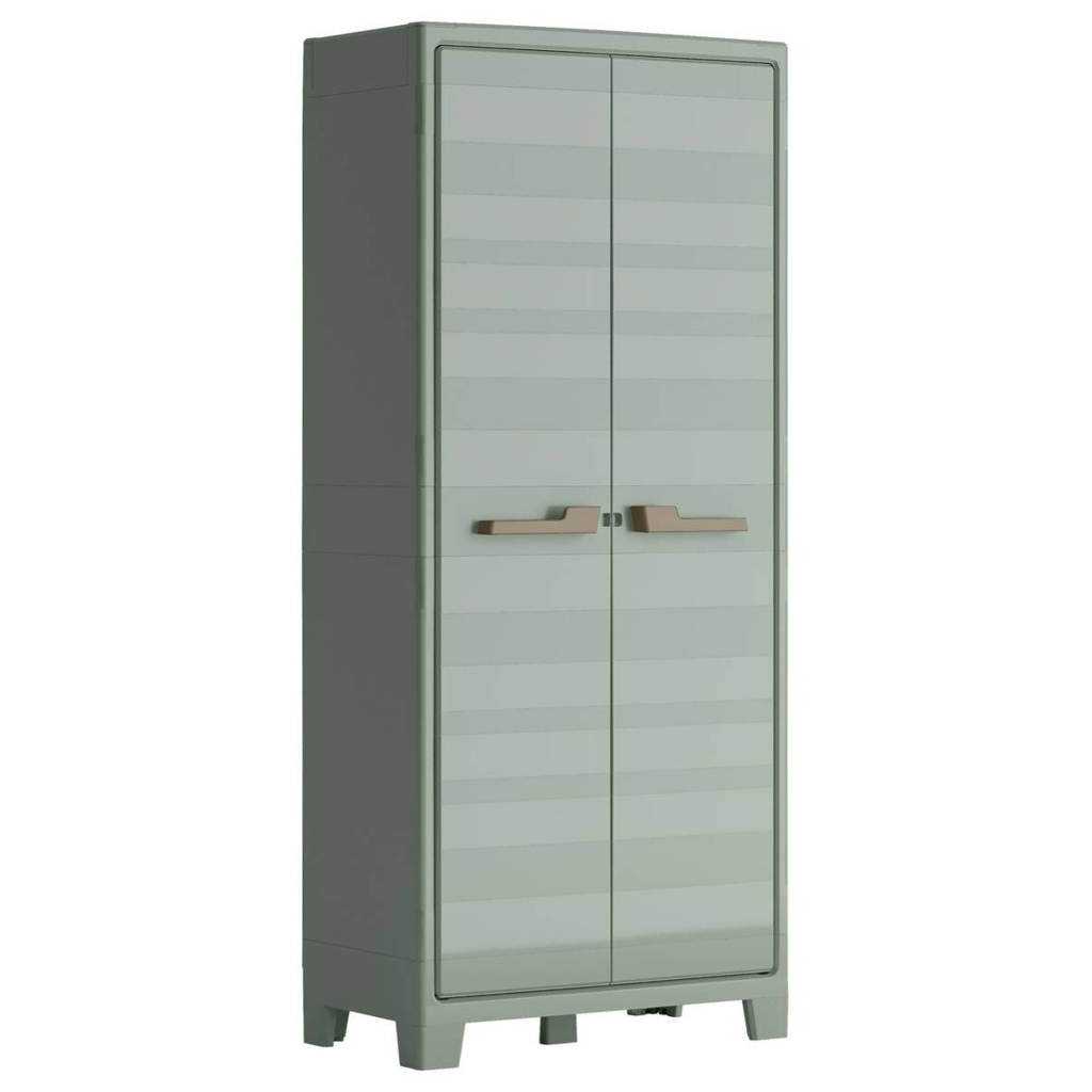 Keter Kunststoffschrank Planet Outdoor Jade Kunststoff B/H/T: ca. 80x182x44 cm